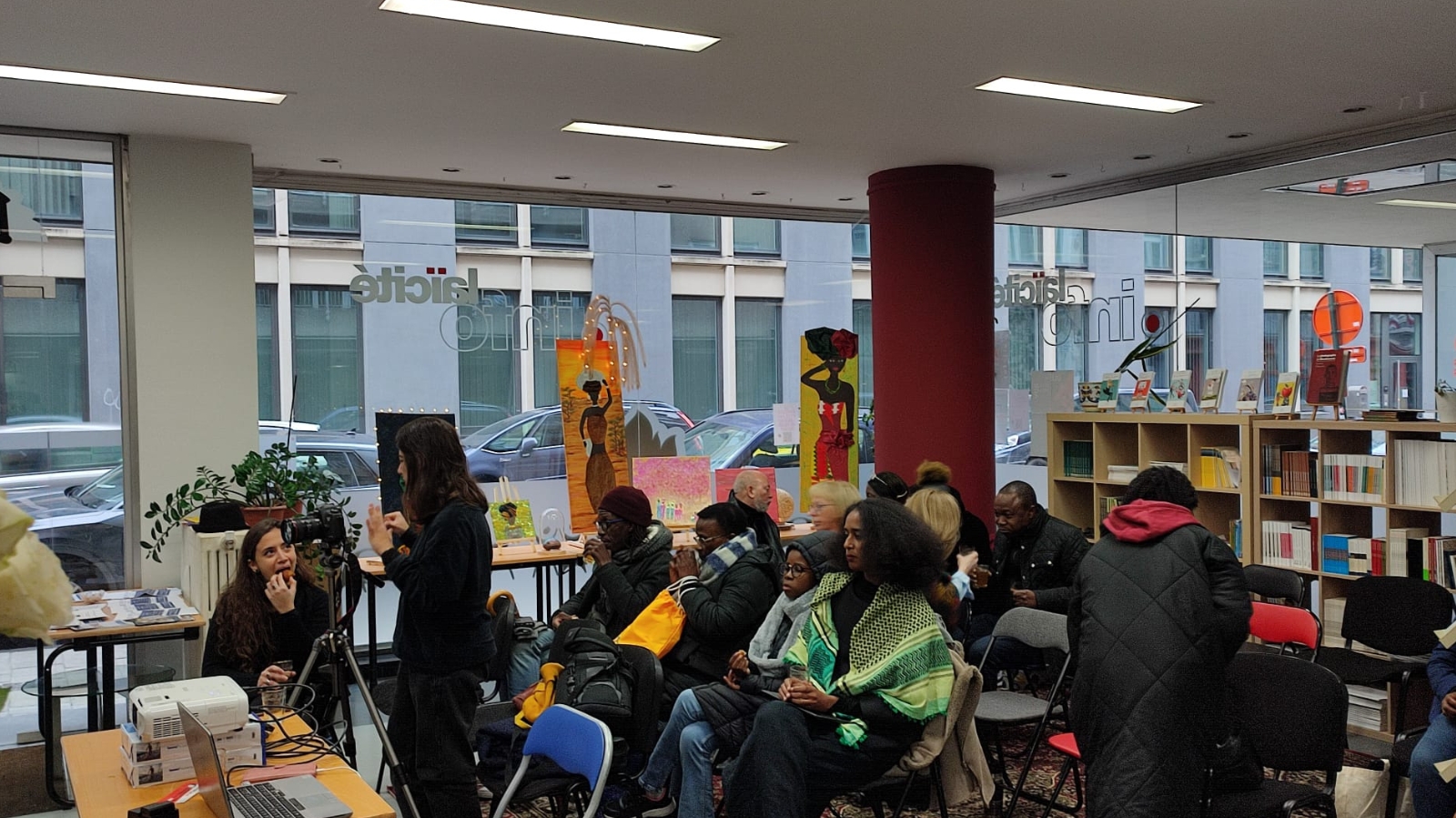L&rsquo;asbl humanitas vzw au 2 ème festival des droits de l&rsquo;homme au féminin (2023)