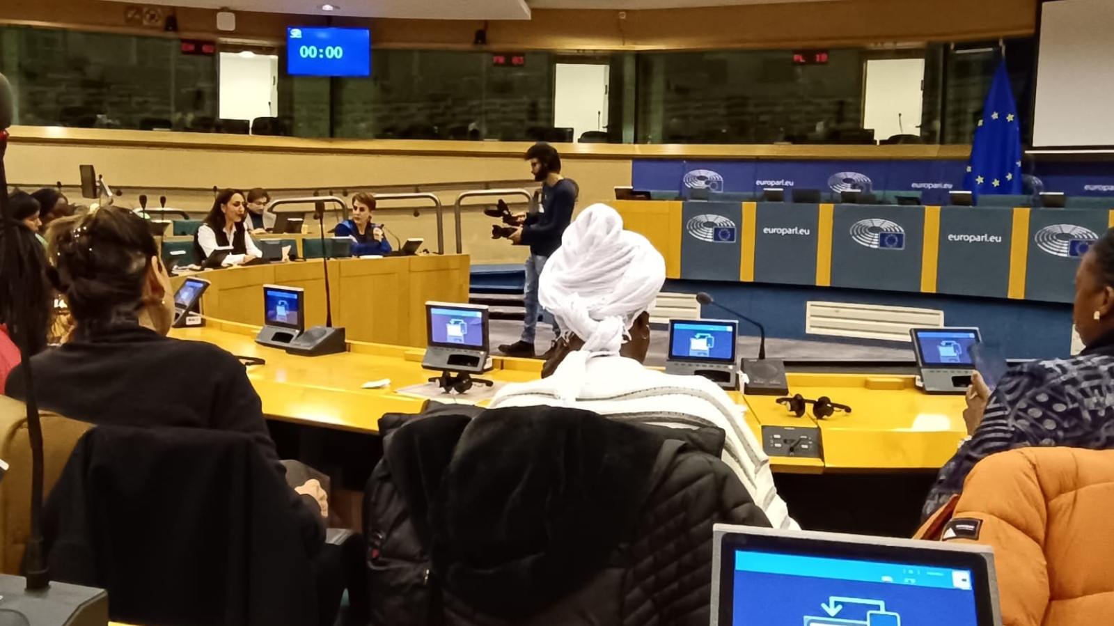 ASBL Humanitas VZW reçue au Parlement Européen pour la Journée des Droits de l’Homme